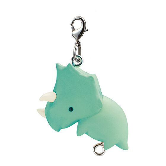 Tsumande Tsunagete Mascot Dinosaur another color [5.Triceratops (Clasp ver.)]