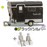 1/64PLUS Camping Trailer Registro Cuco Edition Part.2 [1.Black/Silver]