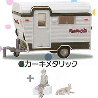 1/64PLUS Camping Trailer Registro Cuco Edition Part.2 [5.Khaki metallic]
