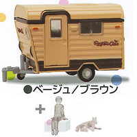 1/64PLUS Camping Trailer Registro Cuco Edition Part.2 [6.Beige/Orown]