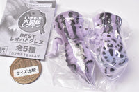 Ikimono Encyclopedia Les petit BEST Leopard and Crested [3.Leopard gecko snow bold stripes]