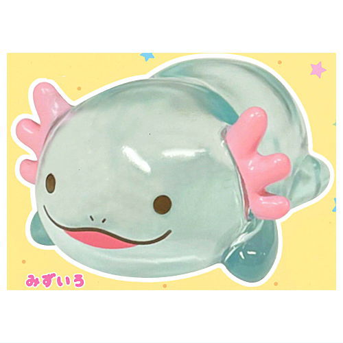 Colorful Wooper Clears Sofubi Part.2 [2.Light blue]