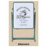 Snoopy PEANUTS Beagle Scout 50th Anniversary Signboard Light [4.50years]