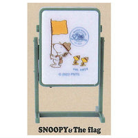 Snoopy PEANUTS Beagle Scout 50th Anniversary Signboard Light [6.SNOOPY & The flag]