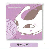 Natsume Yuujinchou pastel color square pouch [5.Lavender]