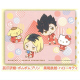 Haikyu!! x Sanrio Characters Luncheon mat [4.Kenma Kozume Pompompurin Tetsuro Kuroo Hello Kitty]