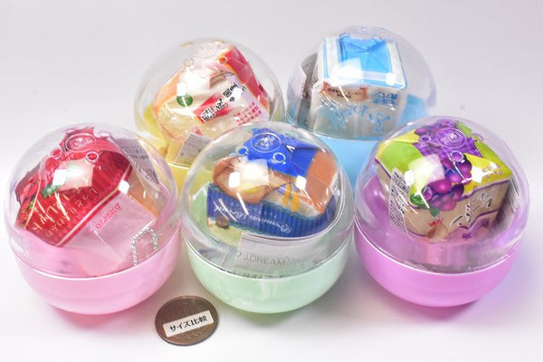 Reprint Fuwafuwa bread mascot ball chain [All 5 type set