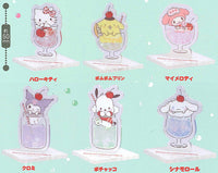 Sanrio Characters Purushuwa! Accessory Stand [All 6 type set(Full Complete)]