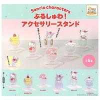 Sanrio Characters Purushuwa! Accessory Stand [All 6 type set(Full Complete)]