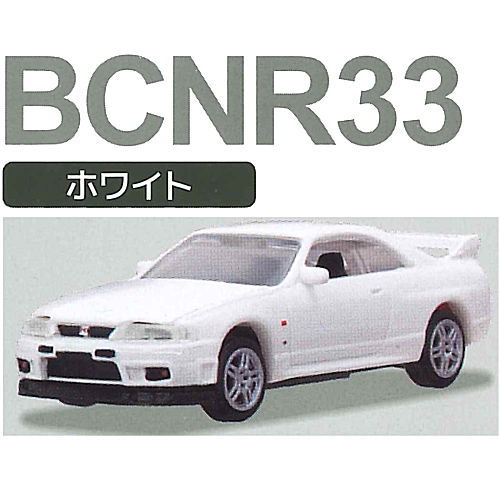 C Car Craft 1/72 Scale Nissan Skyline RS (R30) & Skyline GT-R (R33) [5.BCNR33 White]
