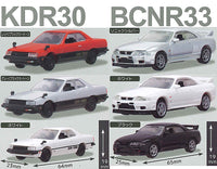 C Car Craft 1/72 Scale Nissan Skyline RS (R30) & Skyline GT-R (R33) [All 6 type set(Full Complete)]