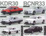 C Car Craft 1/72 Scale Nissan Skyline RS (R30) & Skyline GT-R (R33) [All 6 type set(Full Complete)]