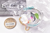 Japanese taste Fishbowl mascot Part.3 [3.Glass bowl (blue-green)]