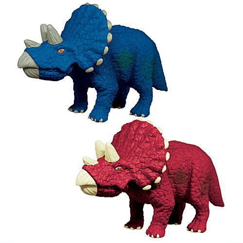 Capsule ANIA Daigekitotsu Dinosaurs & Ancient creatures [7.Triceratops (child)(2 body set)]