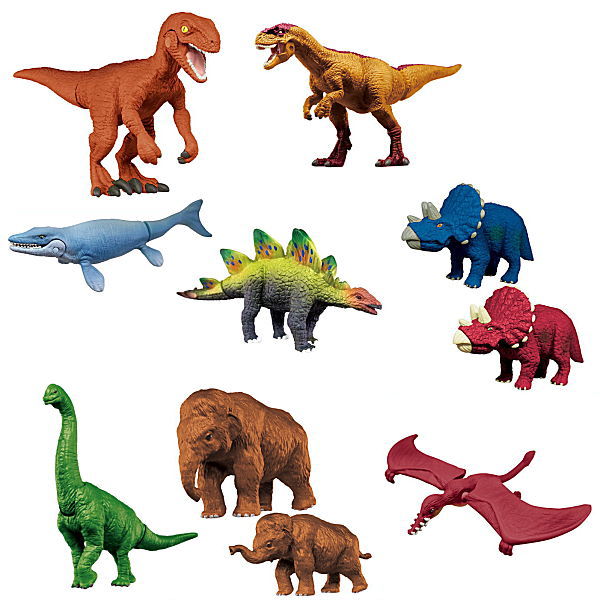 Capsule ANIA Daigekitotsu Dinosaurs & Ancient creatures [Assorted 8 type set (2-9)]