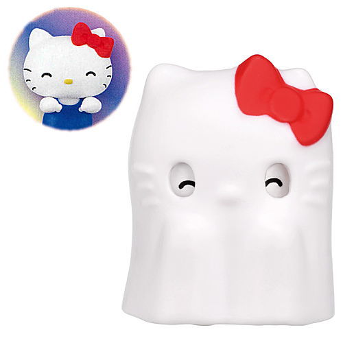 Sanrio characters obakegokko figure Part.2 [2.Hello Kitty (nikkori)]