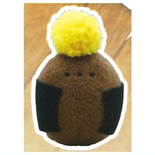 Artuniv Techni Colour Boku, shimaenaga. Yankee onigiri Plush mascot Part.2 [1.Yakionigiri (ebiten)]