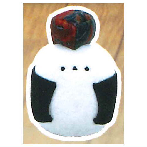 Artuniv Techni Colour Boku, shimaenaga. Yankee onigiri Plush mascot Part.2 [3.Yakinasu]