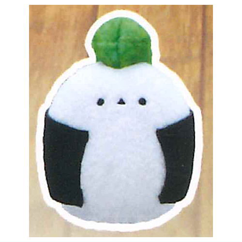 Artuniv Techni Colour Boku, shimaenaga. Yankee onigiri Plush mascot Part.2 [5.Cucumber]