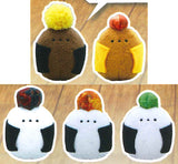 Artuniv Techni Colour Boku, shimaenaga. Yankee onigiri Plush mascot Part.2 [All 5 type set(Full Complete)]