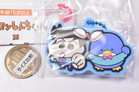 Crayon Shin-chan x Sanrio Characters Special Rubber Mascot [2.Kazama-kun x Tuxedosam]