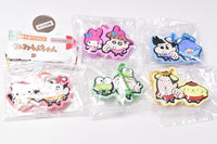 Crayon Shin-chan x Sanrio Characters Special Rubber Mascot [All 5 type set(Full Complete)]