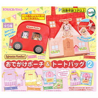 Sylvanian Families Odekake Pouch & Tote Bag Part.2 [All 5 type set(Full Complete)]