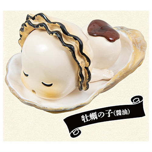 Puripurina oyster child mascot figure [3.Oyster roe (soy sauce)]