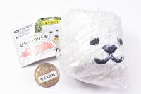 Manmaru Bichon Frize Plush Bag & Towel [1.Marumoko drawstring shoulder]