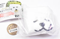 Manmaru Bichon Frize Plush Bag & Towel [4.Marumoko towel (delicious)]