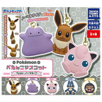 Pokemon PETANCO Mascot Type: Normal [All 5 type set(Full Complete)]