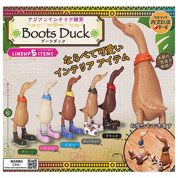 Asian Interior Goods Boots Duck [All 5 type set(Full Complete)]