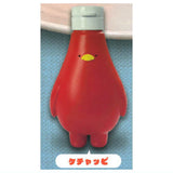 Ushihito's Gyoniku sausage-kun and friends figure mascot [4.Ketchupi]