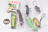 Capsule Q Museum Imokore! Japanese Caterpillar Strap Collection Vol.5 [All 5 type set(Full Complete)]