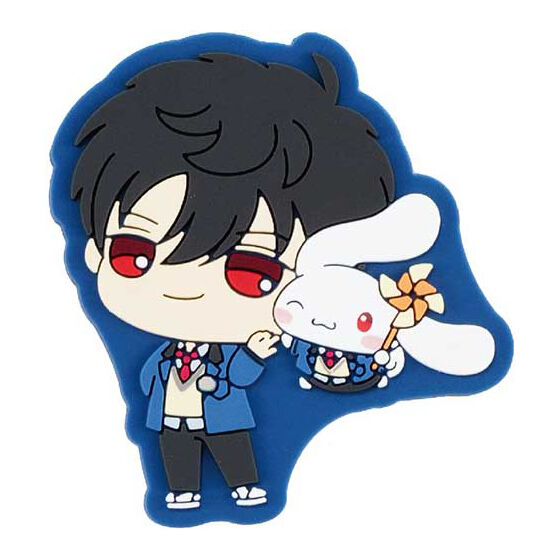 Tokimeki Memorial Girl's Side 4th Heart x Sanrio Characters Rubber Magnet [1.Ryota Kazama x Cinnamoroll]