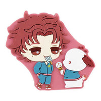 Tokimeki Memorial Girl's Side 4th Heart x Sanrio Characters Rubber Magnet [11.Isao Onari x Pochacco]