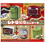 Retro home appliance mini pouch mascot [All 5 type set(Full Complete)]