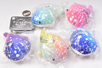 Happy whale shark plush toy jewel color [All 5 type set(Full Complete)]