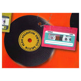 Retro Music Mini Charm Collection [3.Record x Pink cassette]