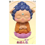 Buddha series Neko Nyorai mascot figure Part.3 [2.Nehan Buddha]