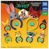 Zootopia face ring mascot [All 8 type set(Full Complete)]