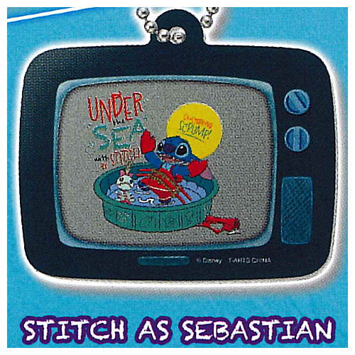 Disney 100 Stitch in Costume Acrylic Keychain [5.STITCH AS SEBASTIAN]