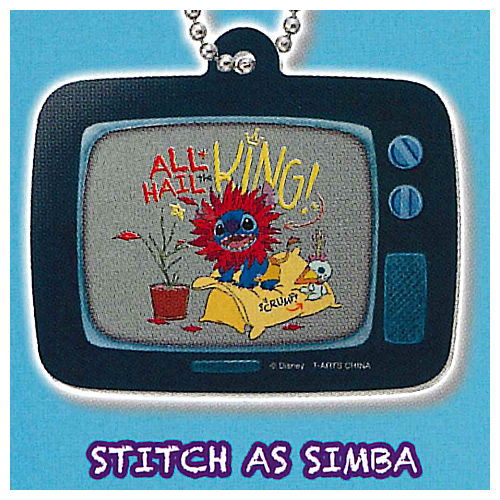 Disney 100 Stitch in Costume Acrylic Keychain [8.STITCH AS SIMBA]