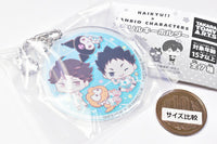 Haikyu!! x Sanrio Characters Acrylic Key Chain [3.Toru Oikawa Kuromi Hajime Iwaizumi We Are Dinosaurs!]