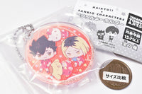 Haikyu!! x Sanrio Characters Acrylic Key Chain [4.Kenma Kozume Pompompurin Tetsuro Kuroo Hello Kitty]