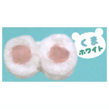 Animal ear hair clip [3.Bear white]