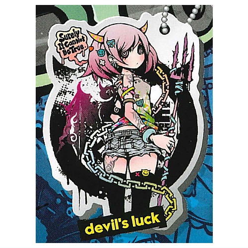 X-CUTE Collection Acrylic Keychain [8.devll's luck]