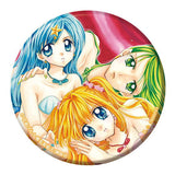 Mermaid Melody Pichi Pichi Pitch Capsule can badge collection [3.Lineup C]