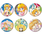 Mermaid Melody Pichi Pichi Pitch Capsule can badge collection [All 6 type set(Full Complete)]