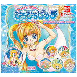 Mermaid Melody Pichi Pichi Pitch Capsule can badge collection [All 6 type set(Full Complete)]